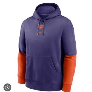 Nike Purple and Orange Men's Hoodie